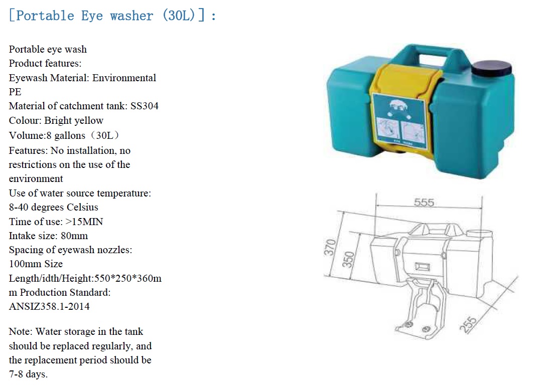 Portable Eyewash